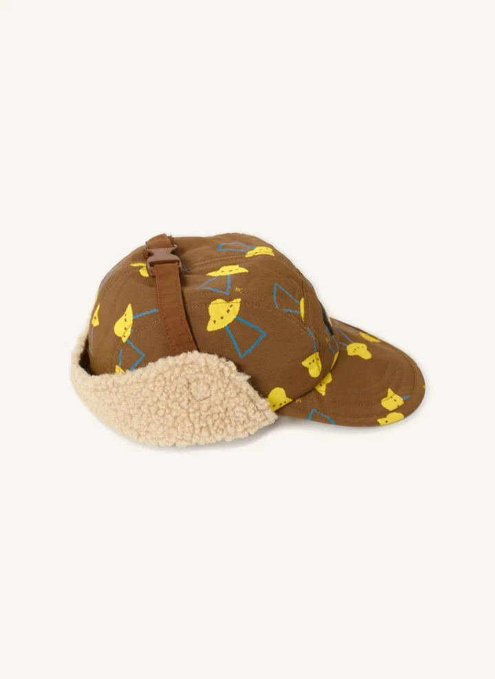 Bobo Choses - Sherpa Cap Soucoupes Baby aus recycelter Faser | Braun