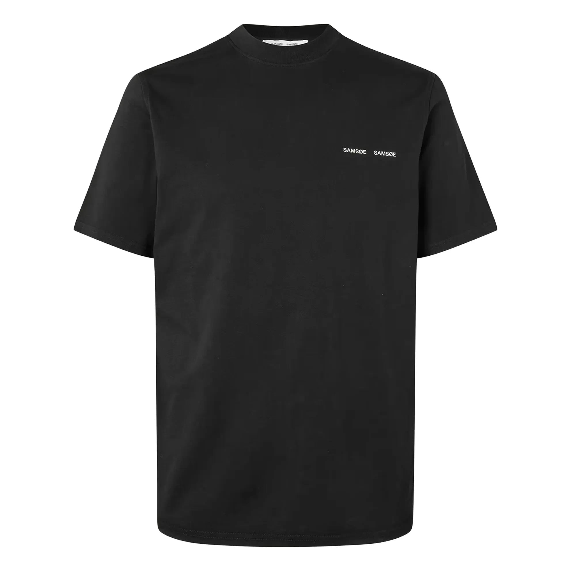 Samsoe Samsoe - Norsbro 6024 T-Shirt aus Bio-Baumwolle | Schwarz
