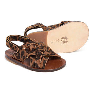 Pèpè - Sandalen mit mehreren Riemen | Braun