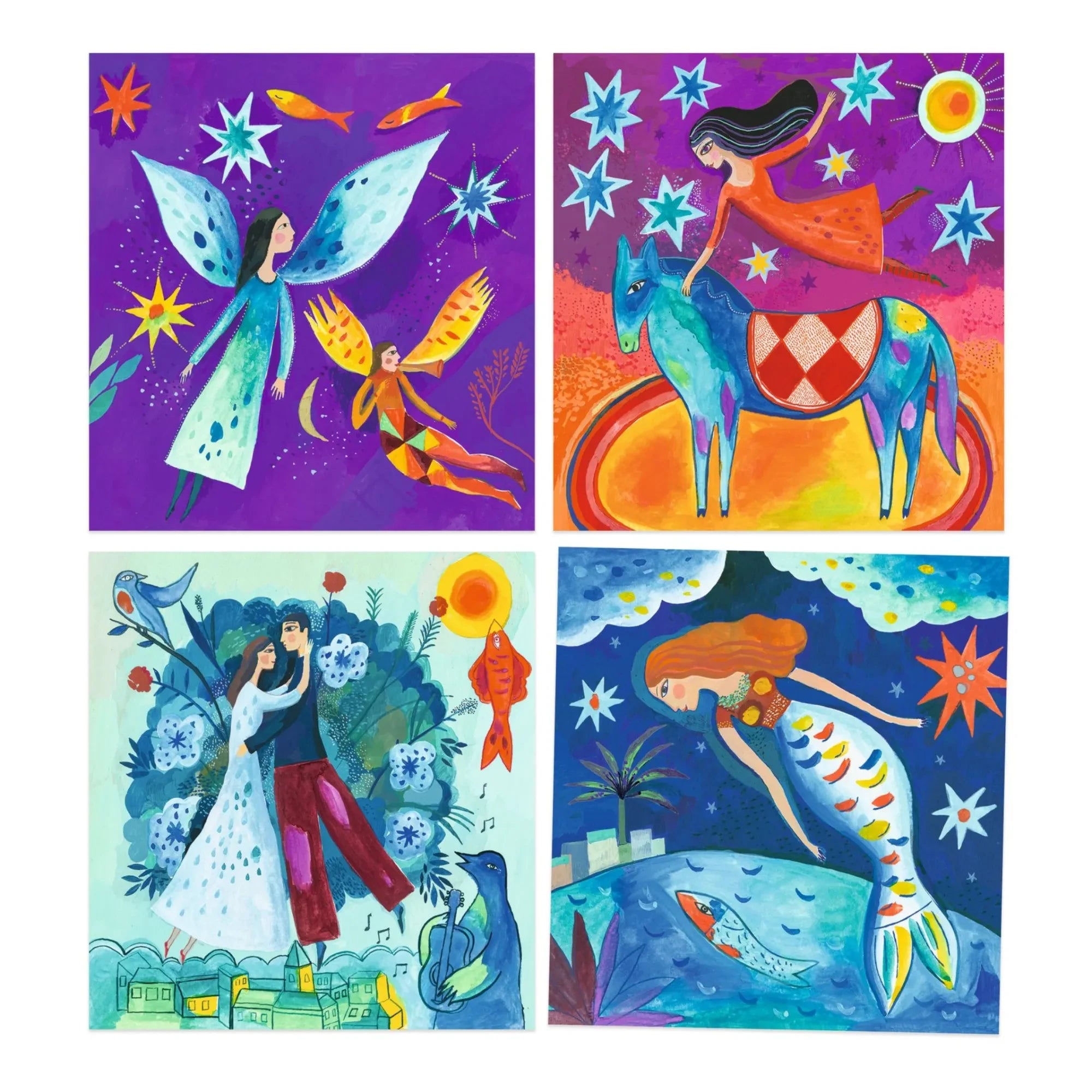 Djeco – Aquarell-Aktivitätsset