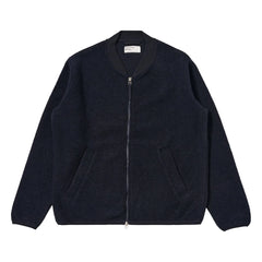 Universal Works - Bomberjacke mit Reißverschluss | Marine
