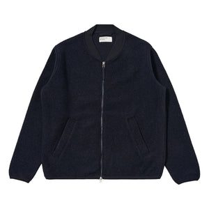 Universal Works - Bomberjacke mit Reißverschluss | Marine