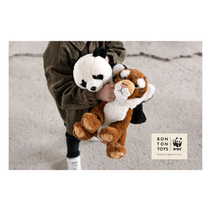 Bon Ton Toys - WWF - Panda Plüschtier | Schwarz/Weiß