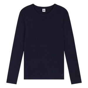 Petit Bateau - Das Kultige Langarmshirt - Damenkollektion | Marineblau