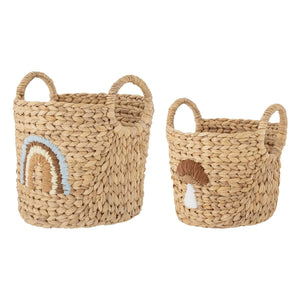 Bloomingville Mini - Agnes Aufbewahrungskörbe - 2er Set | Beige