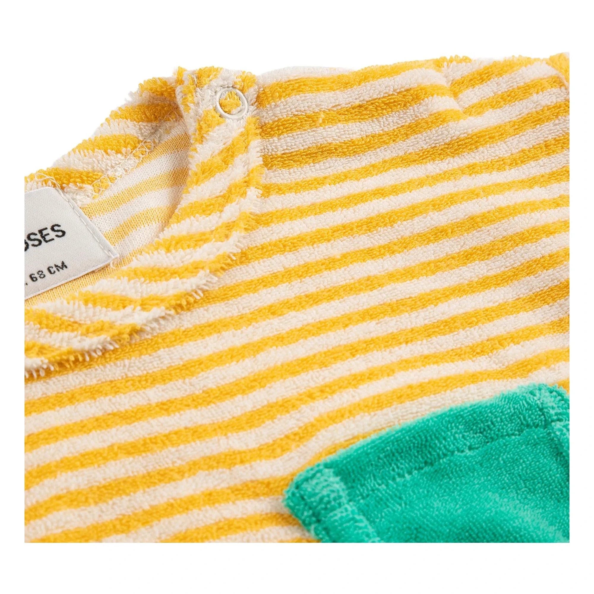 Bobo Choses - Gestreiftes T-Shirt aus Bio-Baumwolle | Gelb