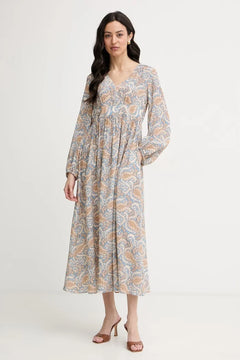 Weekend Max Mara MARTORA ipek yazlık elbise