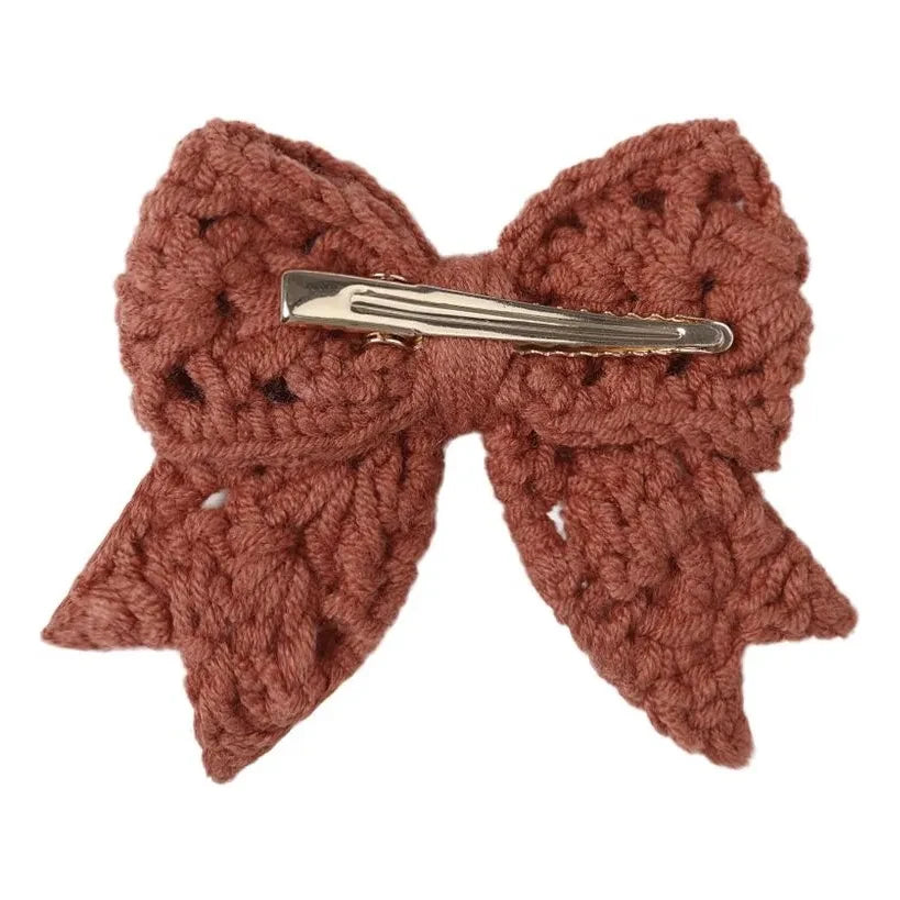 Quincy Mae - Haarschleife Knoten | Rouge Braun