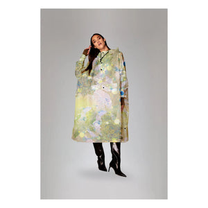 Rainkiss - Flora Regenponcho | Gelb
