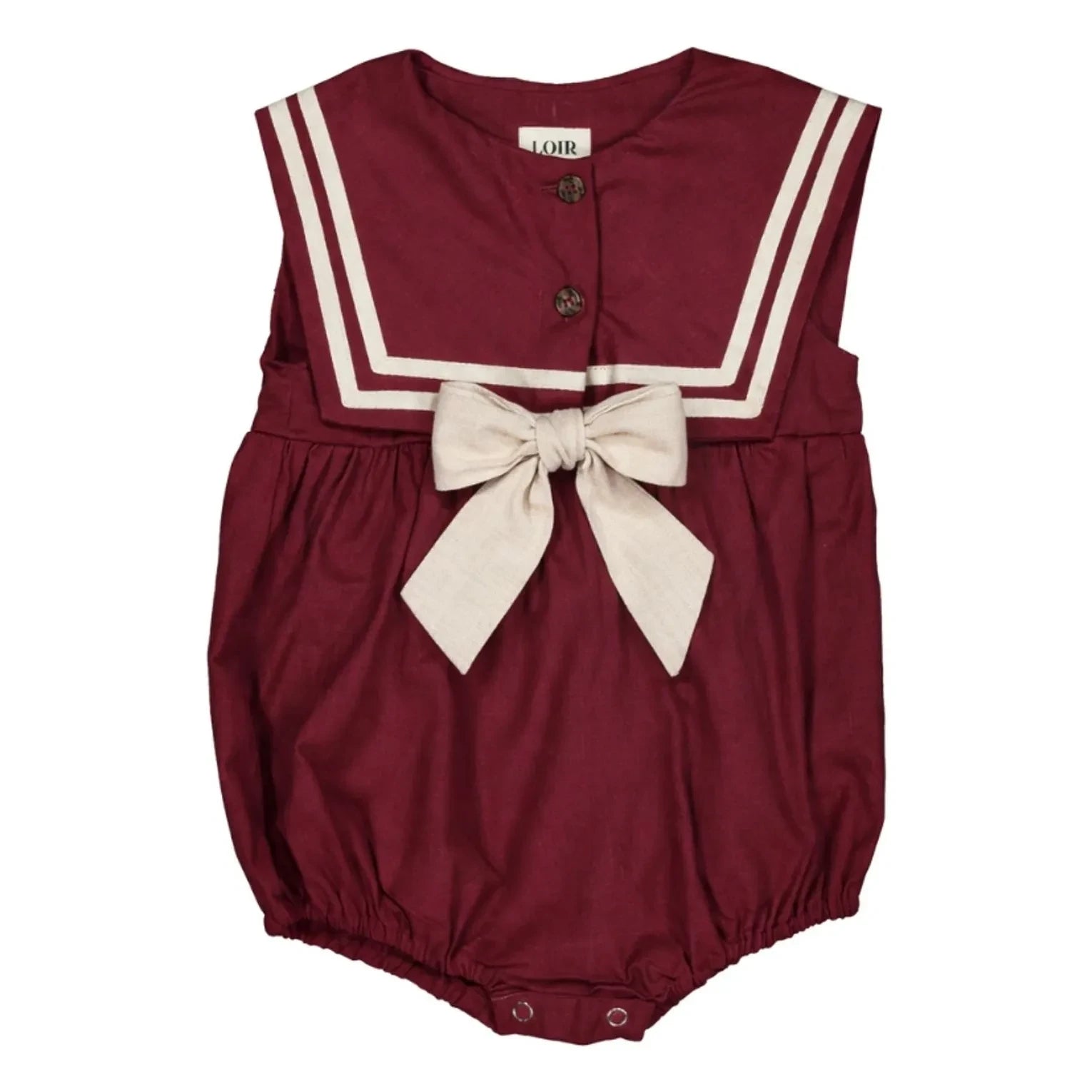 Loir - Isabella Overall mit Kette | Bordeaux