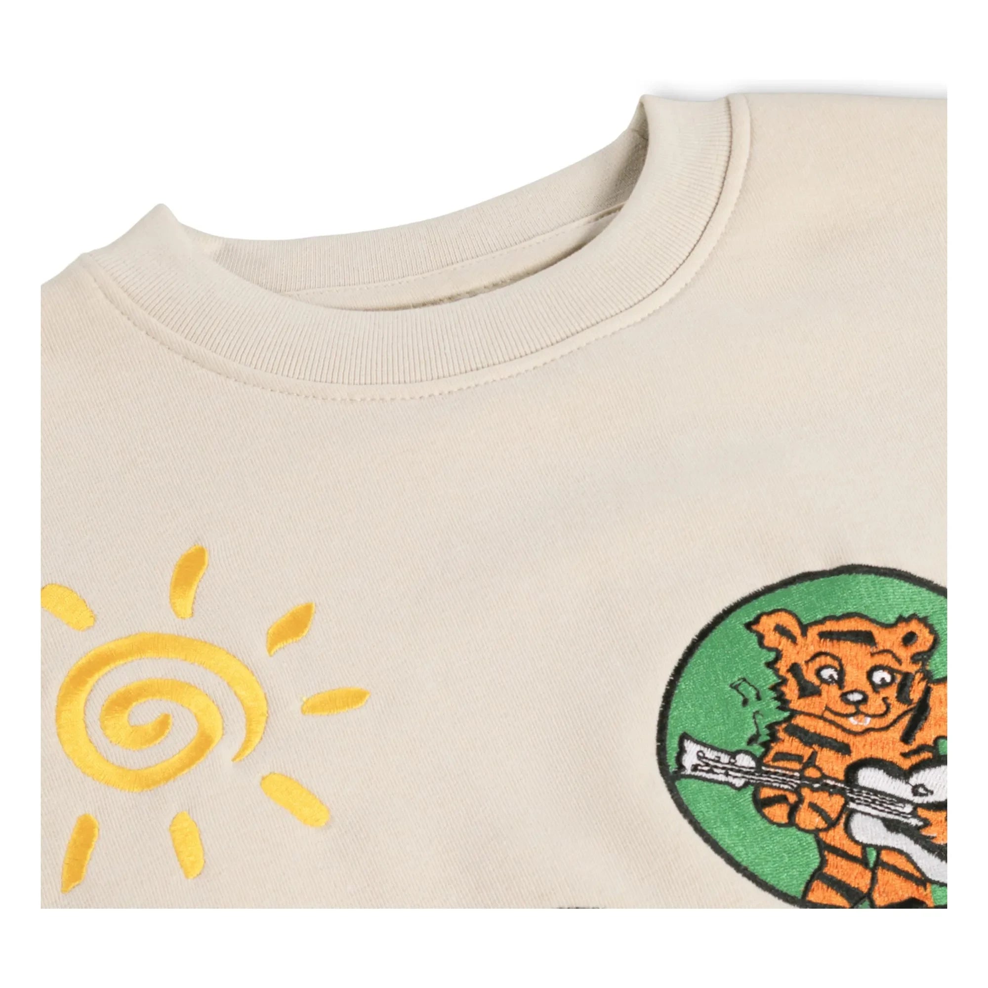 Molo – Besticktes Sweatshirt | Ecru