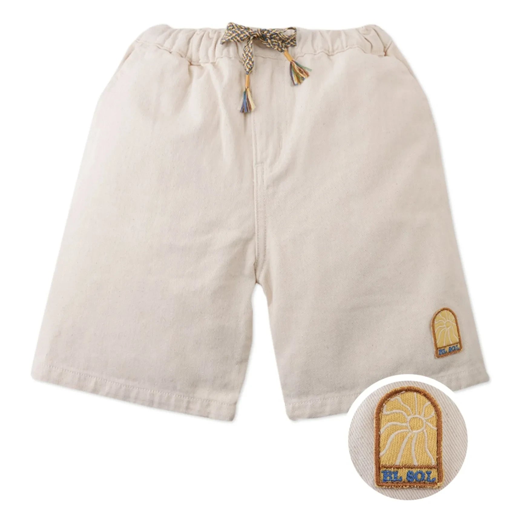 Gingersnaps - Bestickte Cosmo Bermudashorts | Ecru