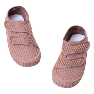 Grech & Co - Scratch Play Turnschuhe aus recycelter Faser | Dusty Pink