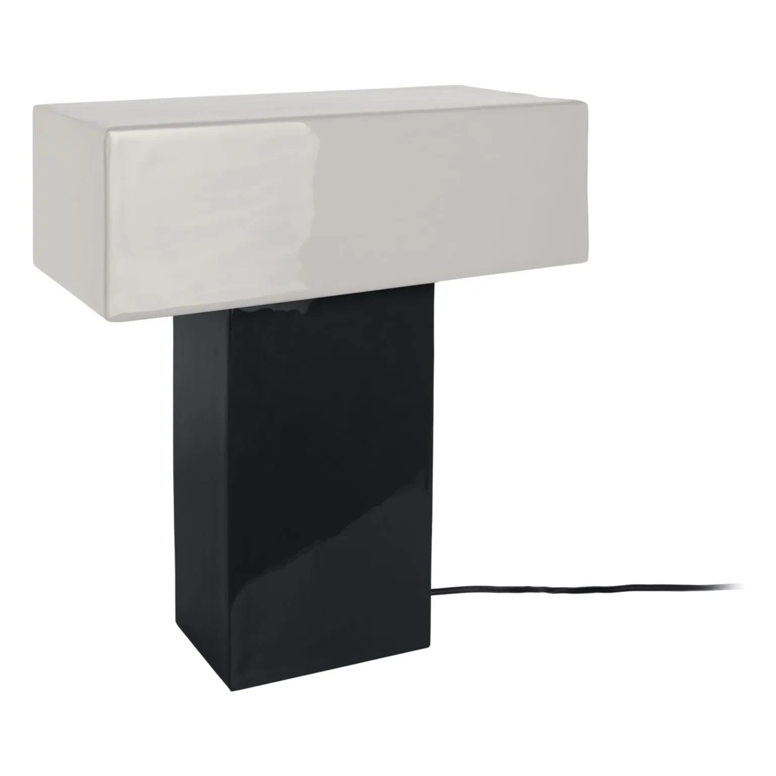 Present Time - Grato Recto Lampe | Schwarz