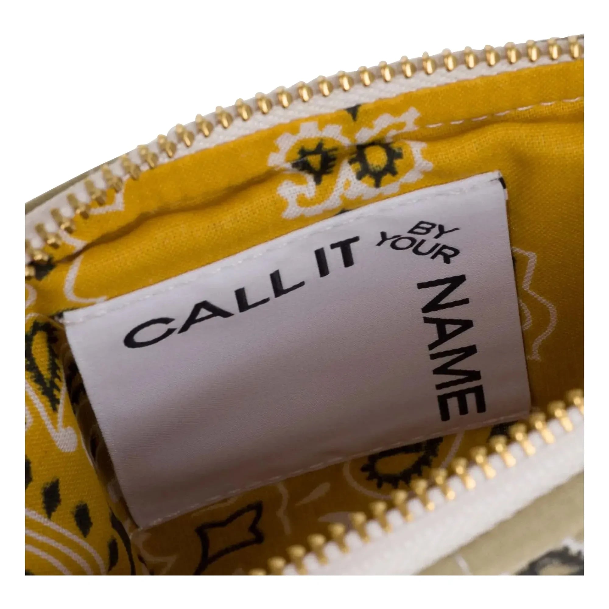 Call it by your name - Mini-Reißverschluss-Etui aus Kork | Beige