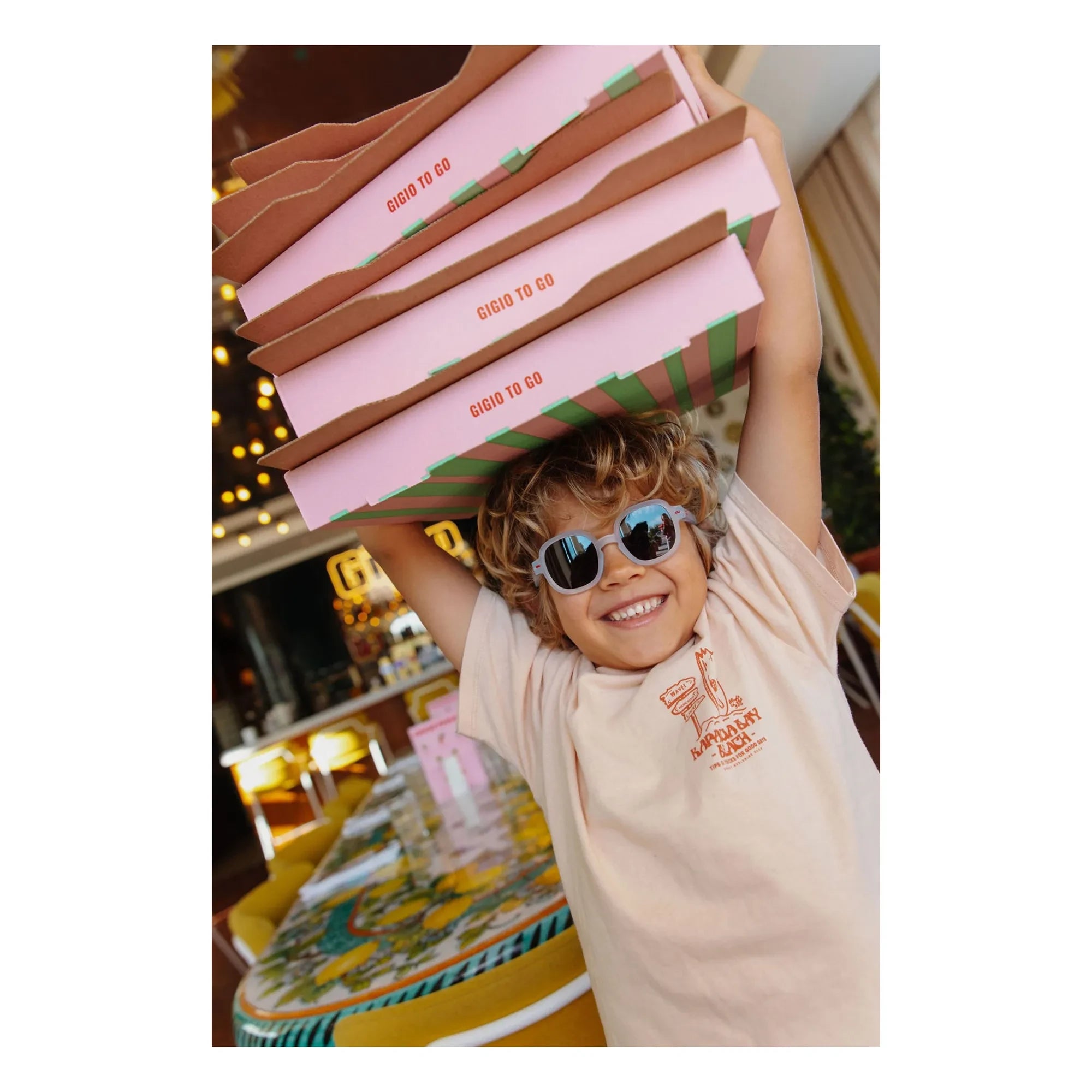 Hello Hossy - Koody Sonnenbrille | Hellgrau
