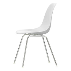Vitra - DSX Kunststoffstuhl - Chromgestell - Charles & Ray Eames | Weiß
