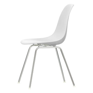 Vitra - DSX Kunststoffstuhl - Chromgestell - Charles & Ray Eames | Weiß