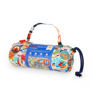 Legami - Reiseaufkleber Maxi Strandtuch