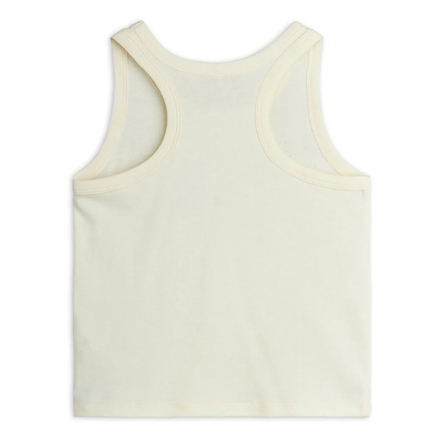 Mini Rodini - Society Tanktop GOTS zertifizierte Bio-Baumwolle | Naturweiß