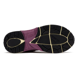 Autry - Basket Hyperway Low Zweifarbiger Wildleder | Lila