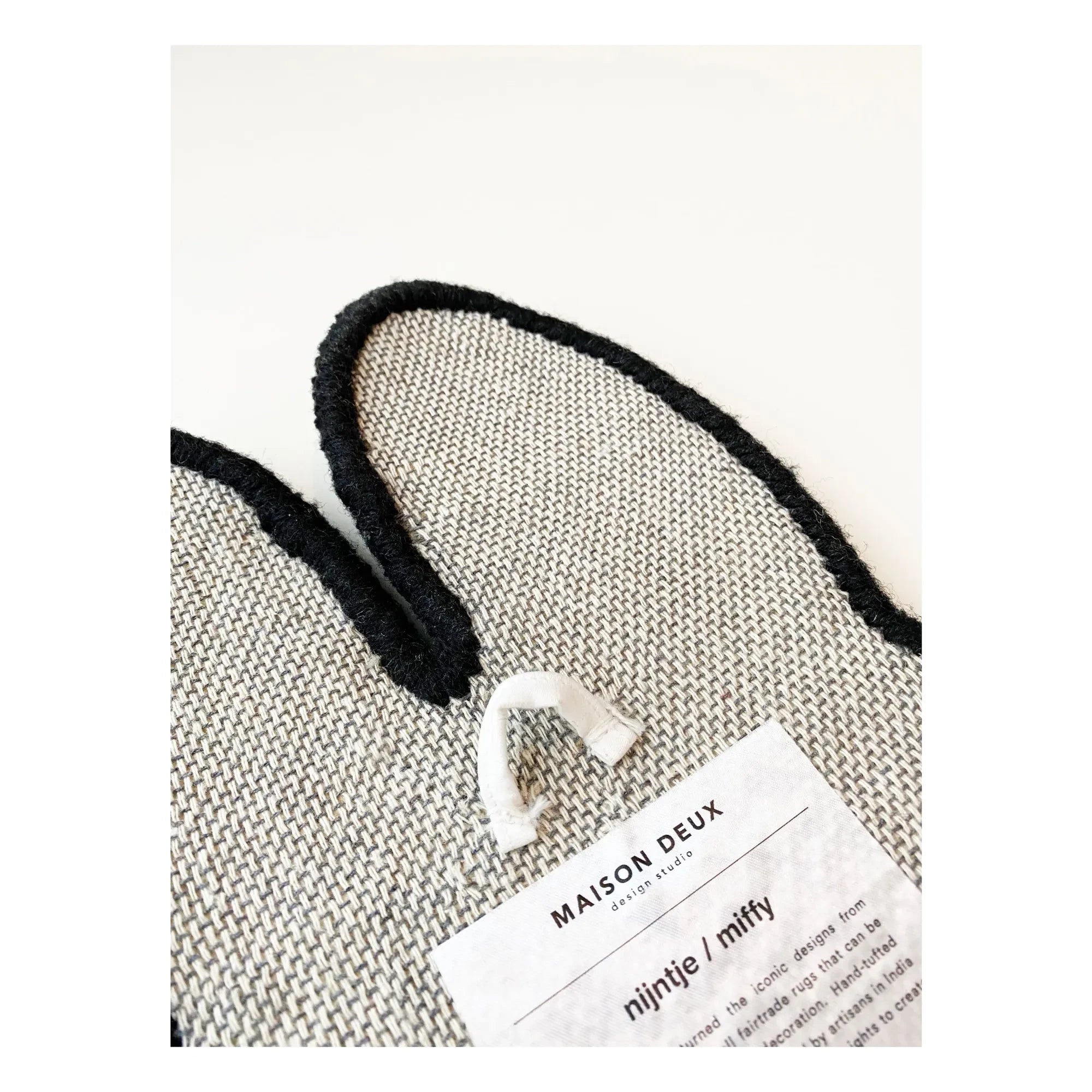 Maison Deux - Miffy Teppich | Creme