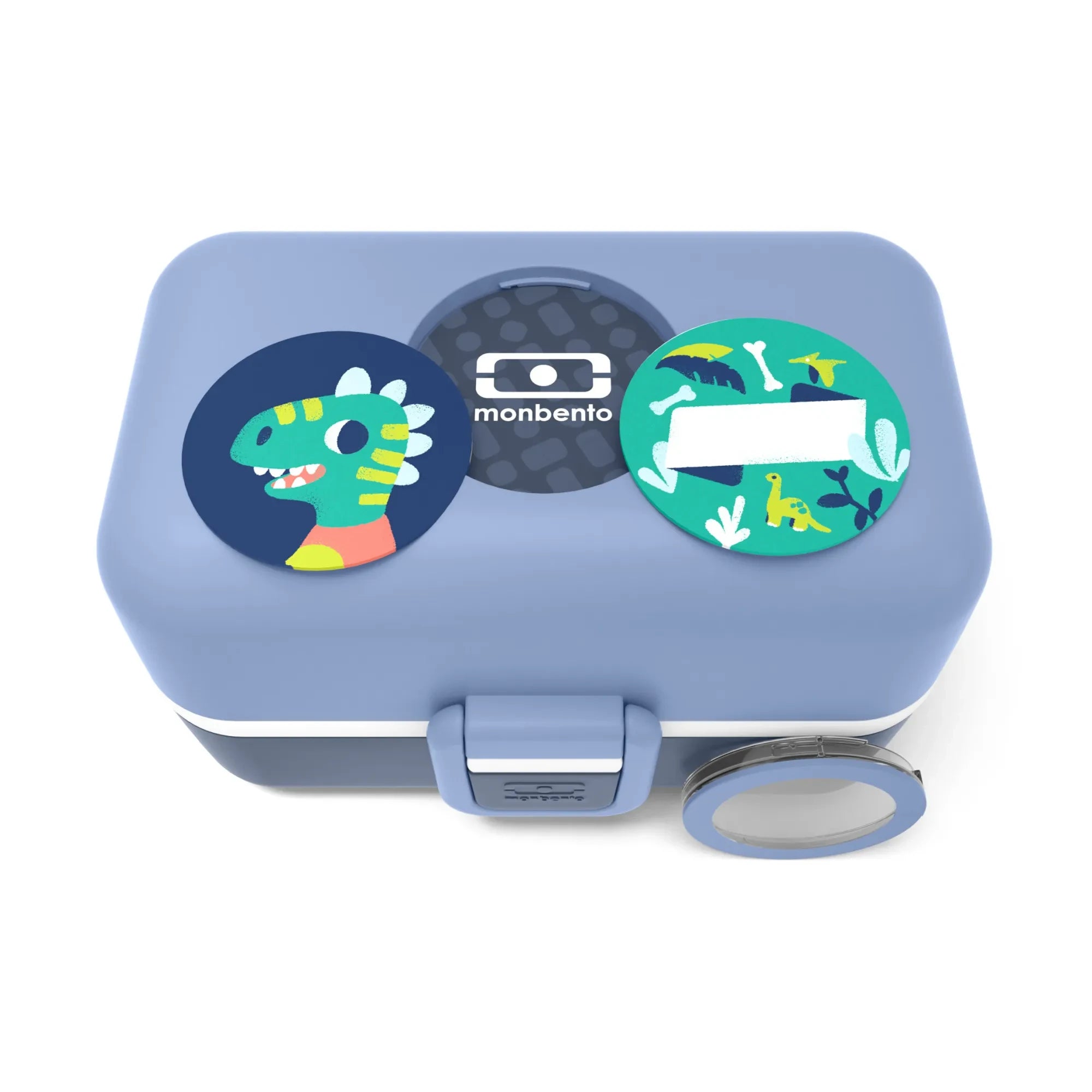 Monbento - MB Tresor 3-Fach Modulare Bento-Box für Kinder | Hellblau