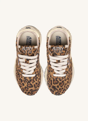 Autry - Reelwikid Niedrig Wildleder Sportschuhe | Leopard