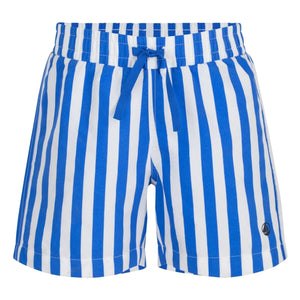 Petit Bateau - Geri Dönüştürülmüş Lif Çizgili Mayo Şortu | Mavi