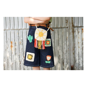 Kalinka - Häkel-Sonnen-Tasche | Ecru