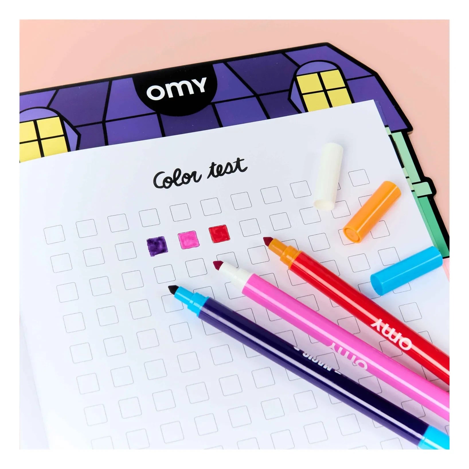 Omy - Butik boyama kitabı - Fransız Bageti