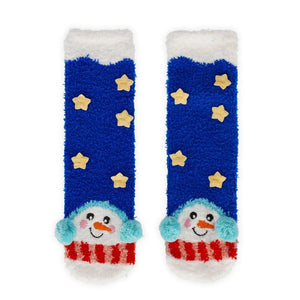 Legami - Erwachsene Weihnachts Slipper Socken Schneemänner - Eine perfekte Passform!