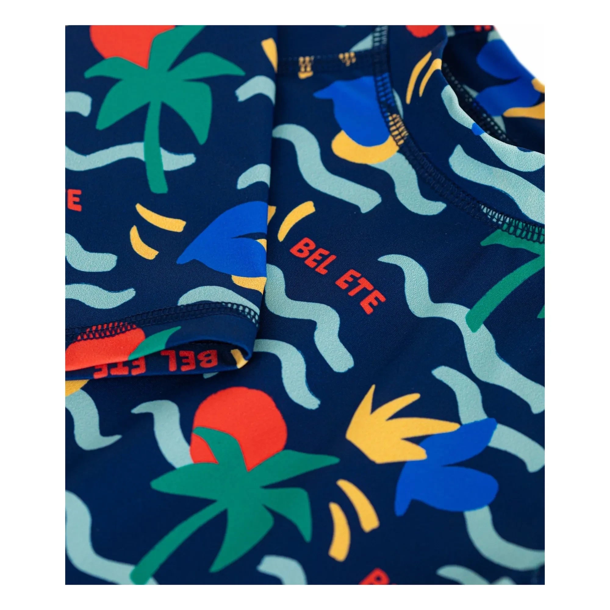 Petit Bateau - UV-Schutz-Bade-T-Shirt Bel Eté | Nachtblau