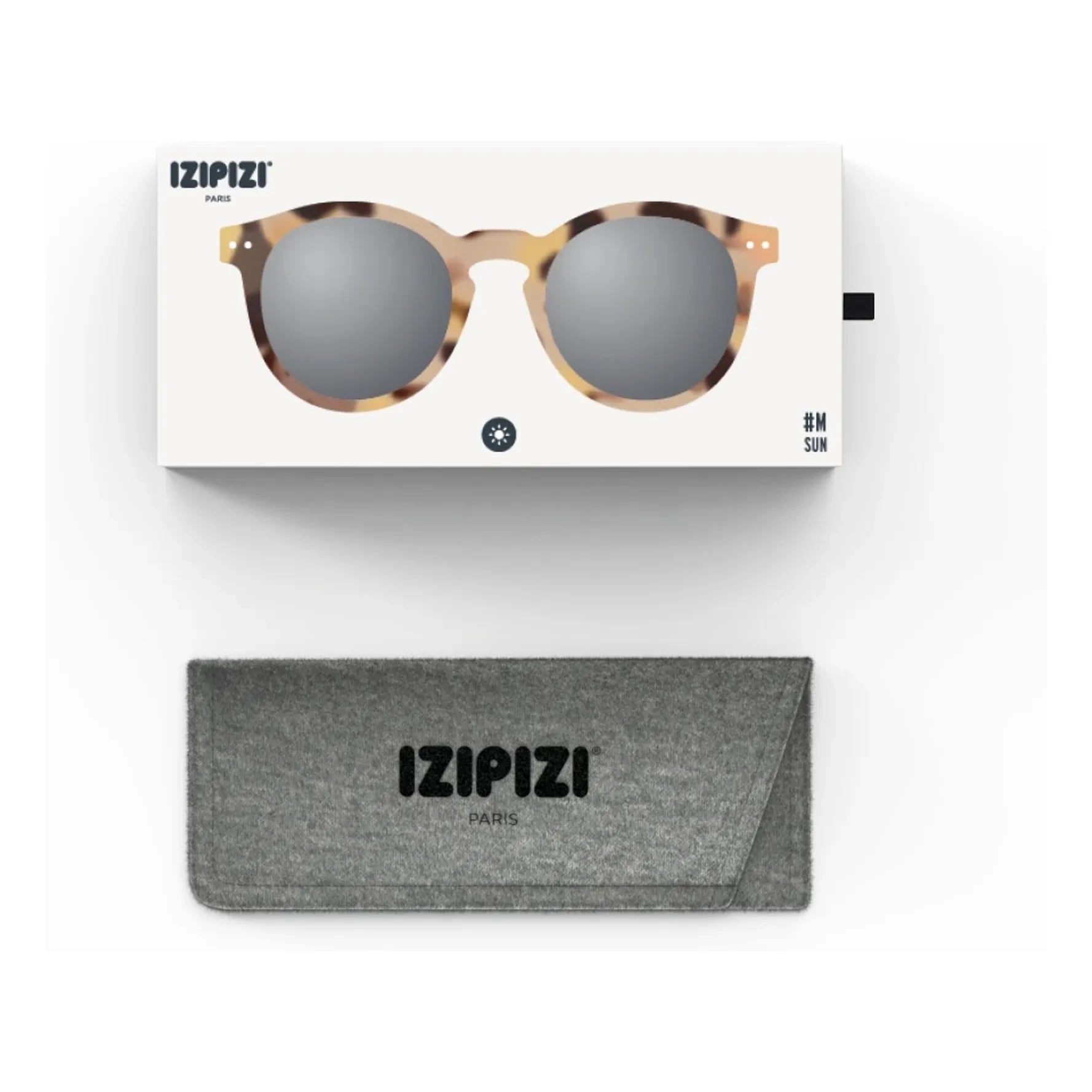 IZIPIZI - Sonnenbrille #M Schildpatt | Beige