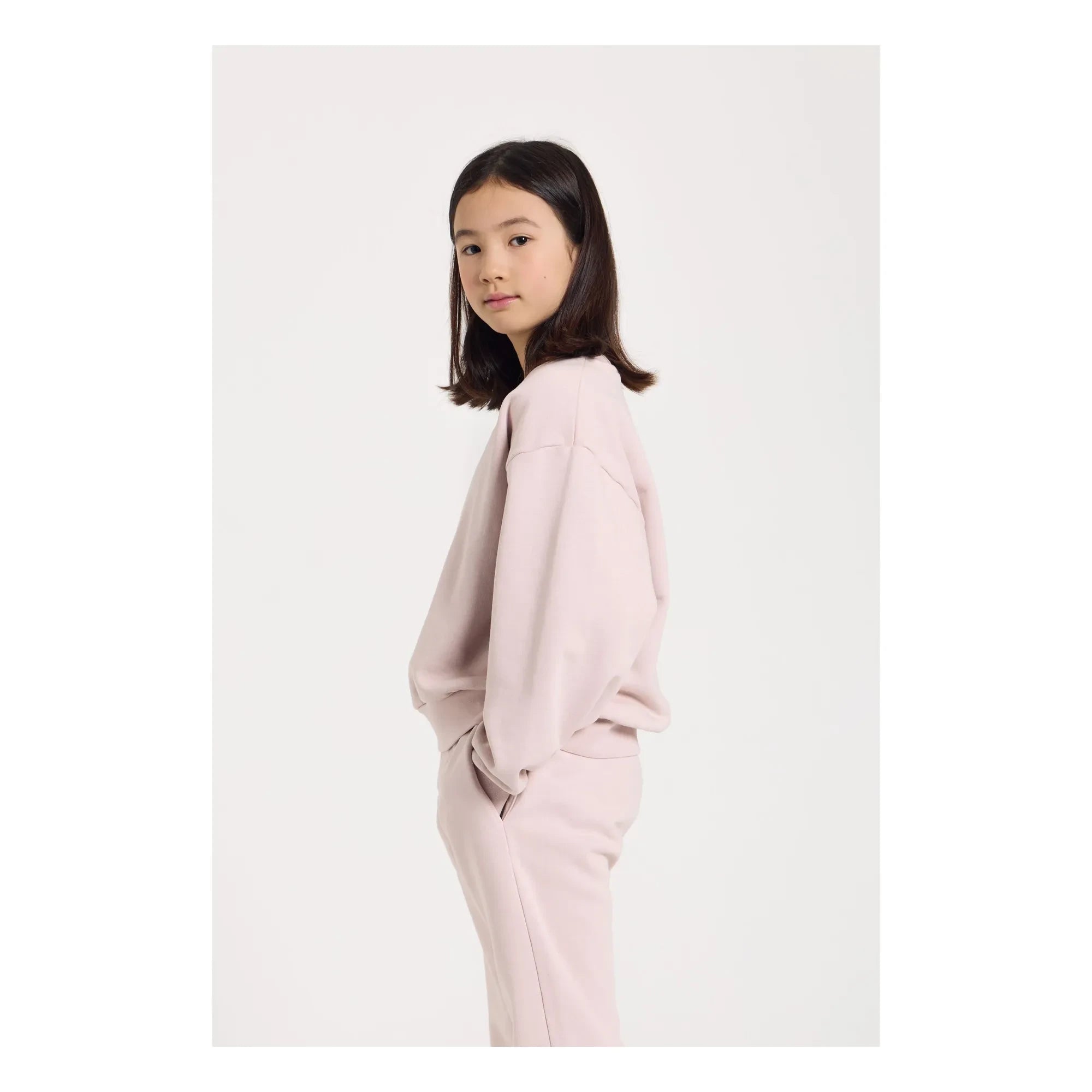 Smallable Kid - Maia Bio-Baumwoll-Sweatshirt | Blassrosa