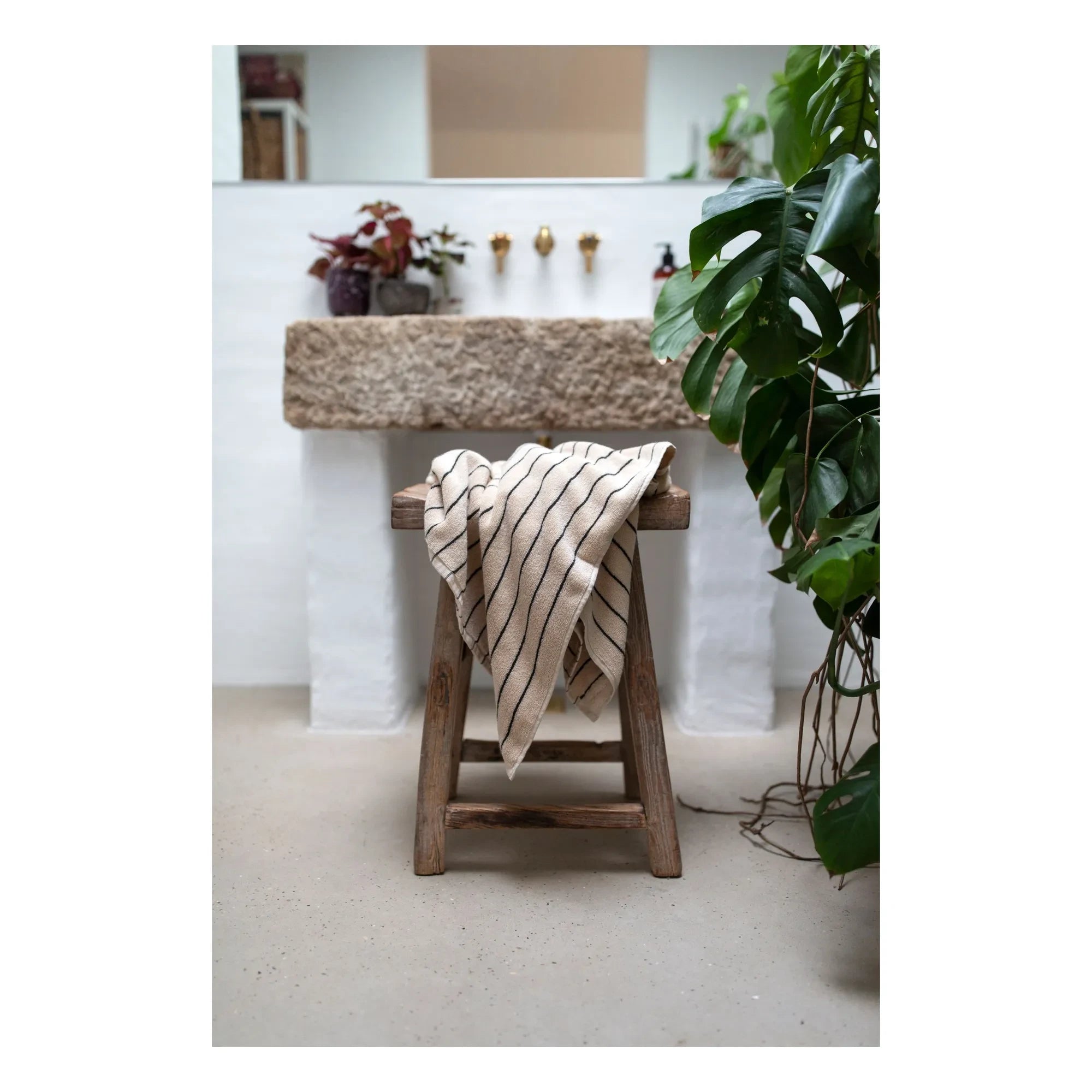 Bongusta - Weiches Badetuch | Ecru
