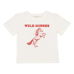 Louis Louise - T-Shirt Tom Wild Horses | Weiß