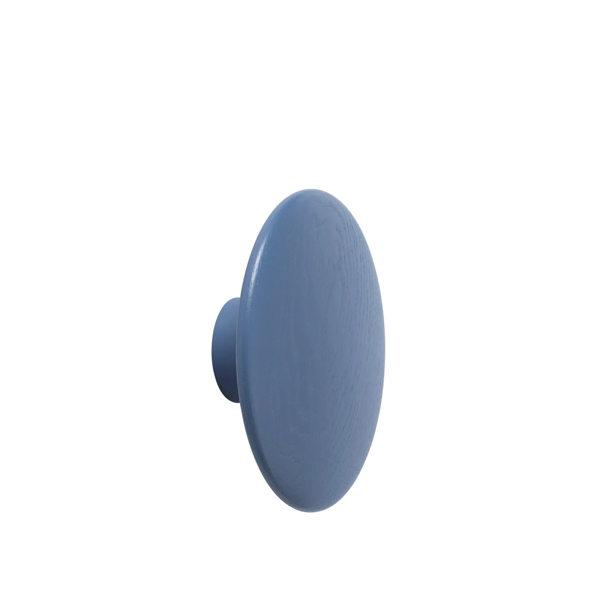 Muuto - The Dots Kleiderhaken aus Eschenholz | Blau