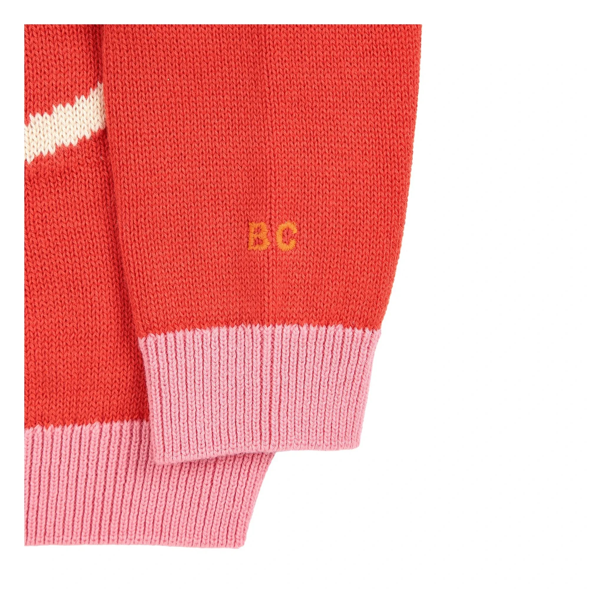 Bobo Choses - Schaukelpferd-Pullover aus Bio-Baumwolle | Rot