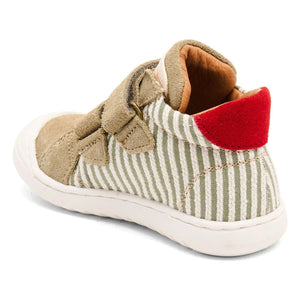 bisgaard - Thor V Gestreifte Sneaker | Salbei