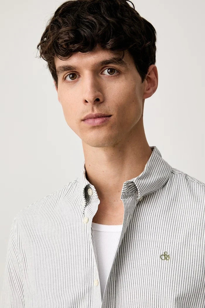 Scotch & Soda erkek pamuk elastan gömlek