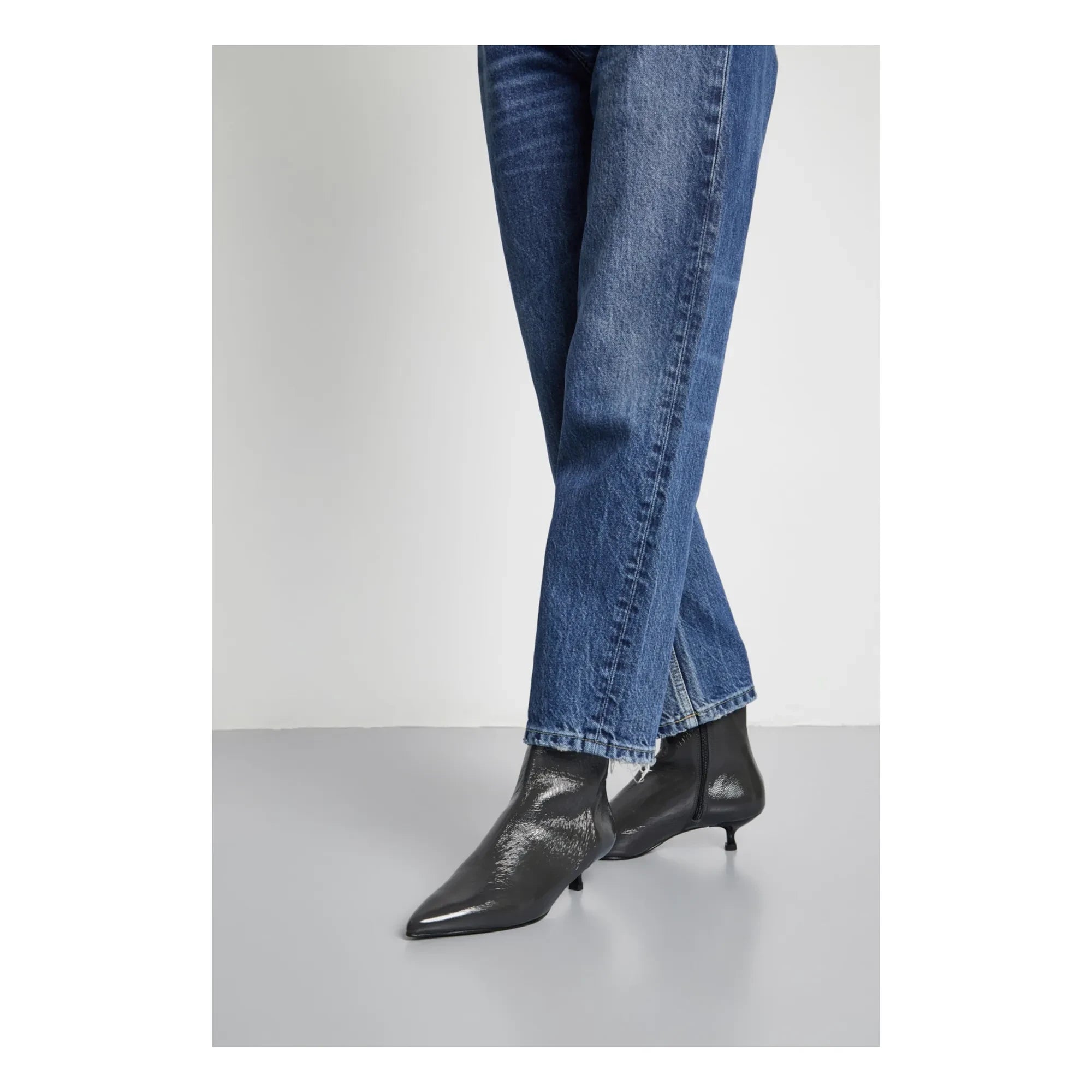 Augusta - Paula Rugan Stiefel | Grau