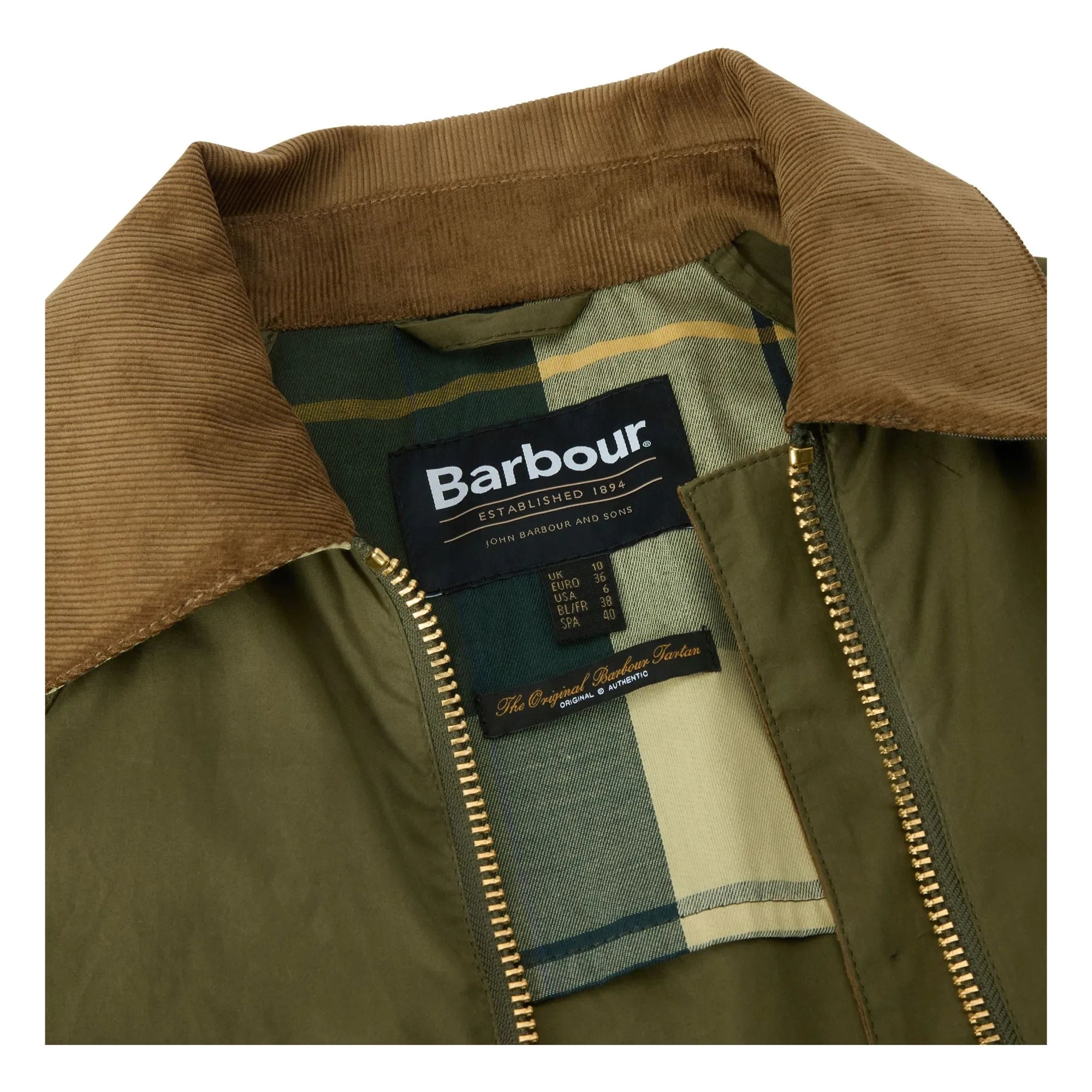 Barbour - Laneshaw Jacke | Khaki