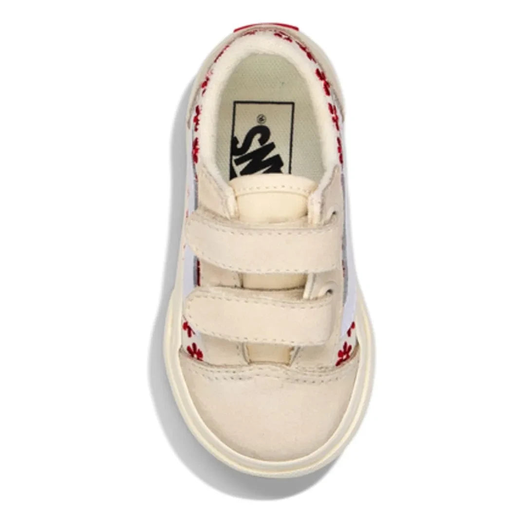 Vans - Scratch Sneakers Old V Skool Fleuries | Beige