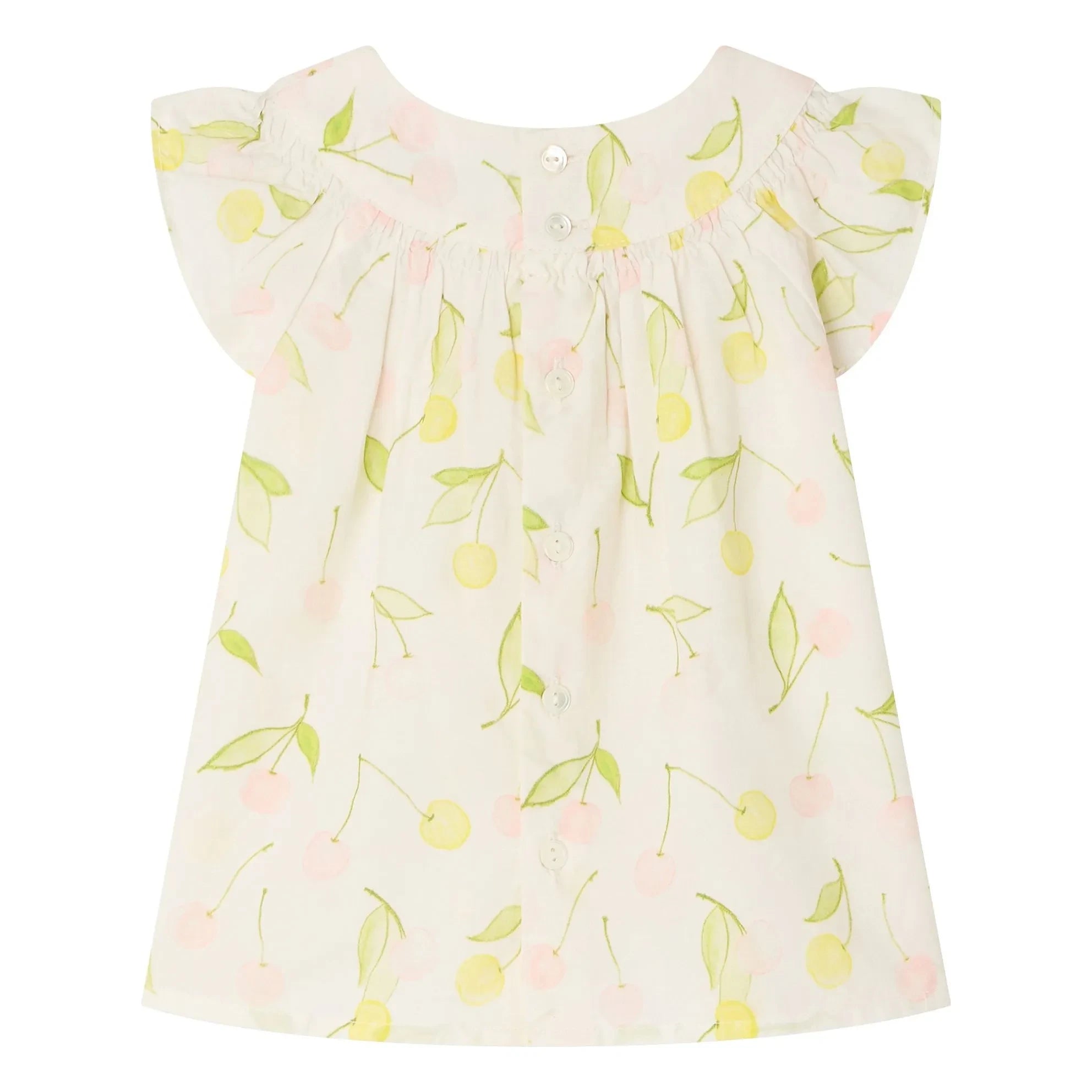 Bonpoint - Bio-Baumwoll Poplin Bluse Lala | Ecru