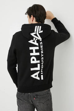Alpha Industries Backprint Kapüşonlu Sweatshirt