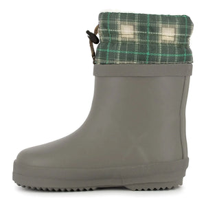 Bonton - Ploc Leder-Regenstiefel | Khaki