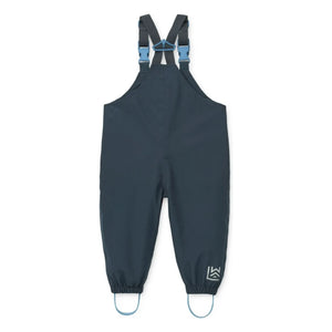 Liewood - Manu Bateaux Regen-Set aus recyceltem Faser | Marineblau