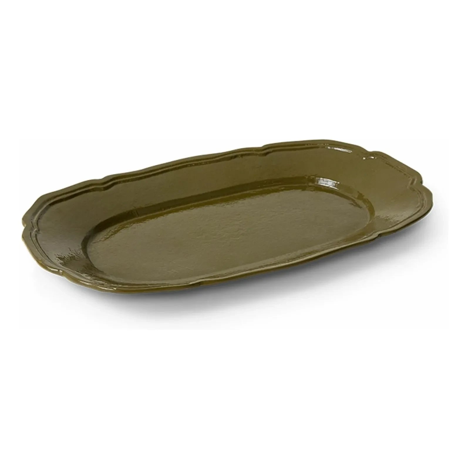 HKliving - Metallplatte "New Classics" | Olive