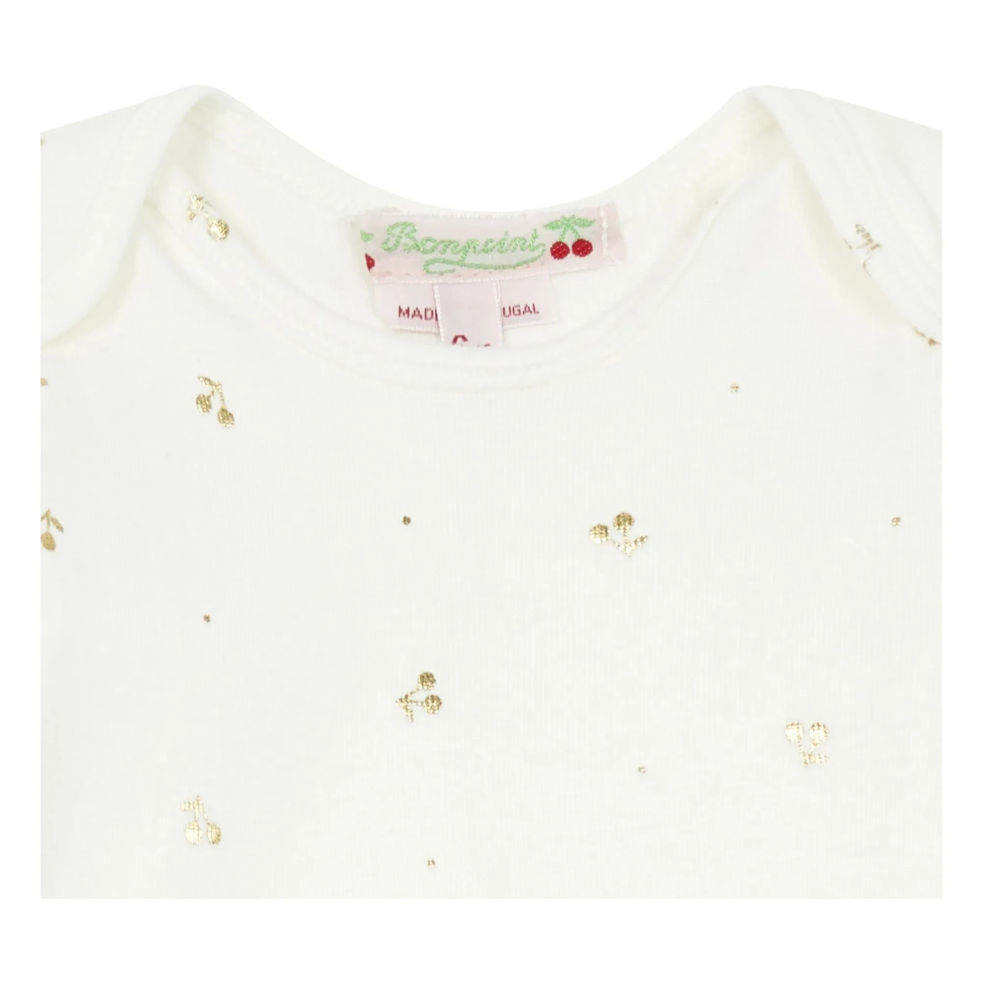 Bonpoint - Kirsch-T-Shirt + Leggings | Gold